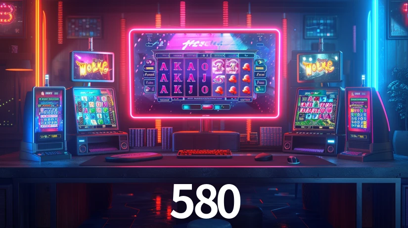 Sinta a adrenalina dos jogos de cassino com 580
